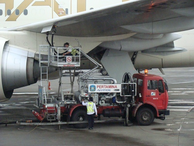 Normalnya mesin dimatikan pada waktu refuelling 