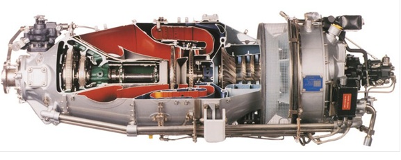Gambar PT6A-27 engine